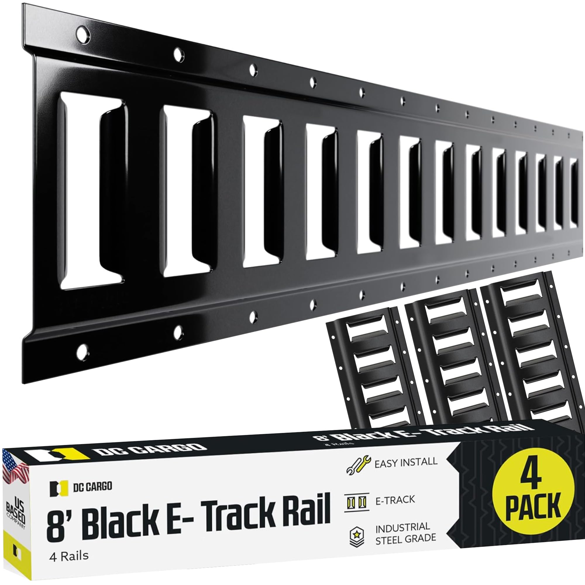 DC Cargo Mall E-Track rail eight-foot profile for vans and trailers