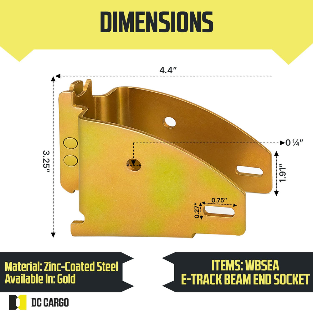 DC Cargo Mall bracket installation guide for easy trailer mounting.