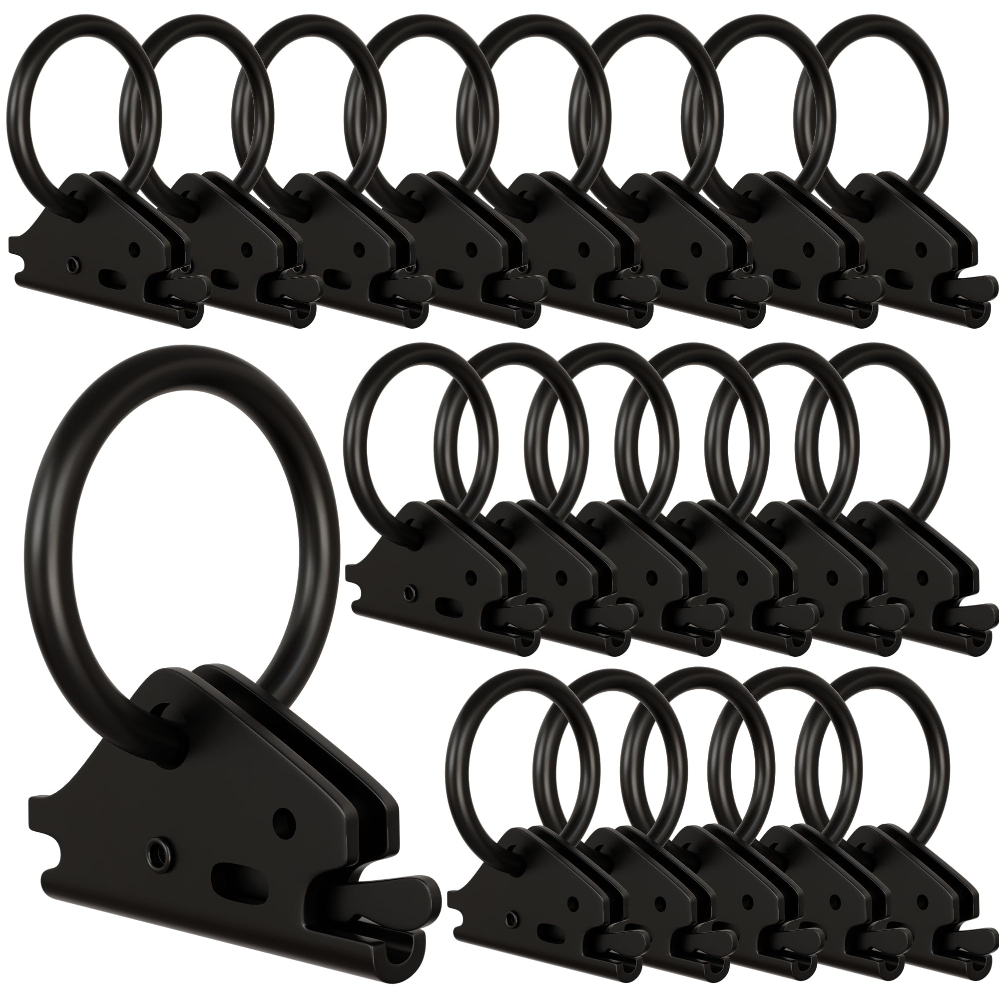 DC Cargo Mall universal tie-down O-ring works with straps, chains, and rope.