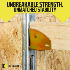 DC Cargo Mall 2x6 wood beam shelf support for strong storage.