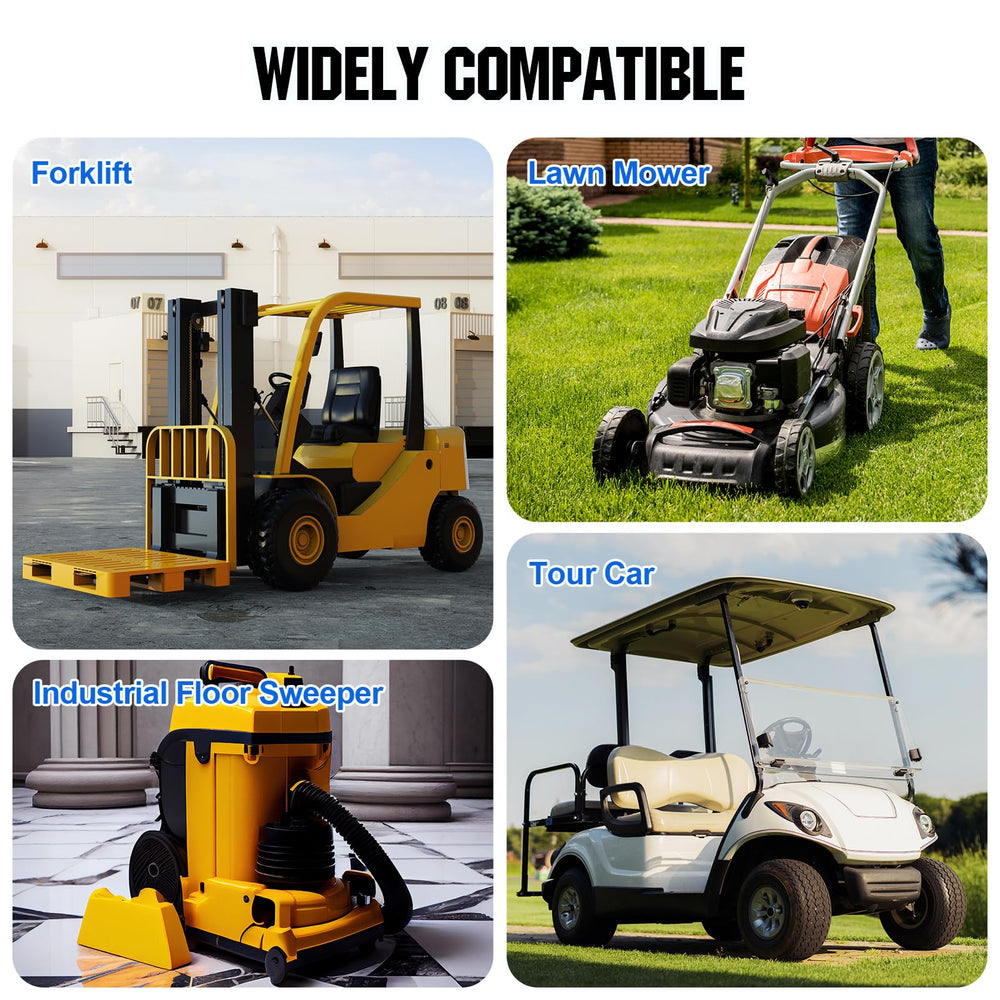 DC HOUSE application-ready cables for forklifts, golf carts, boats, and RVs.