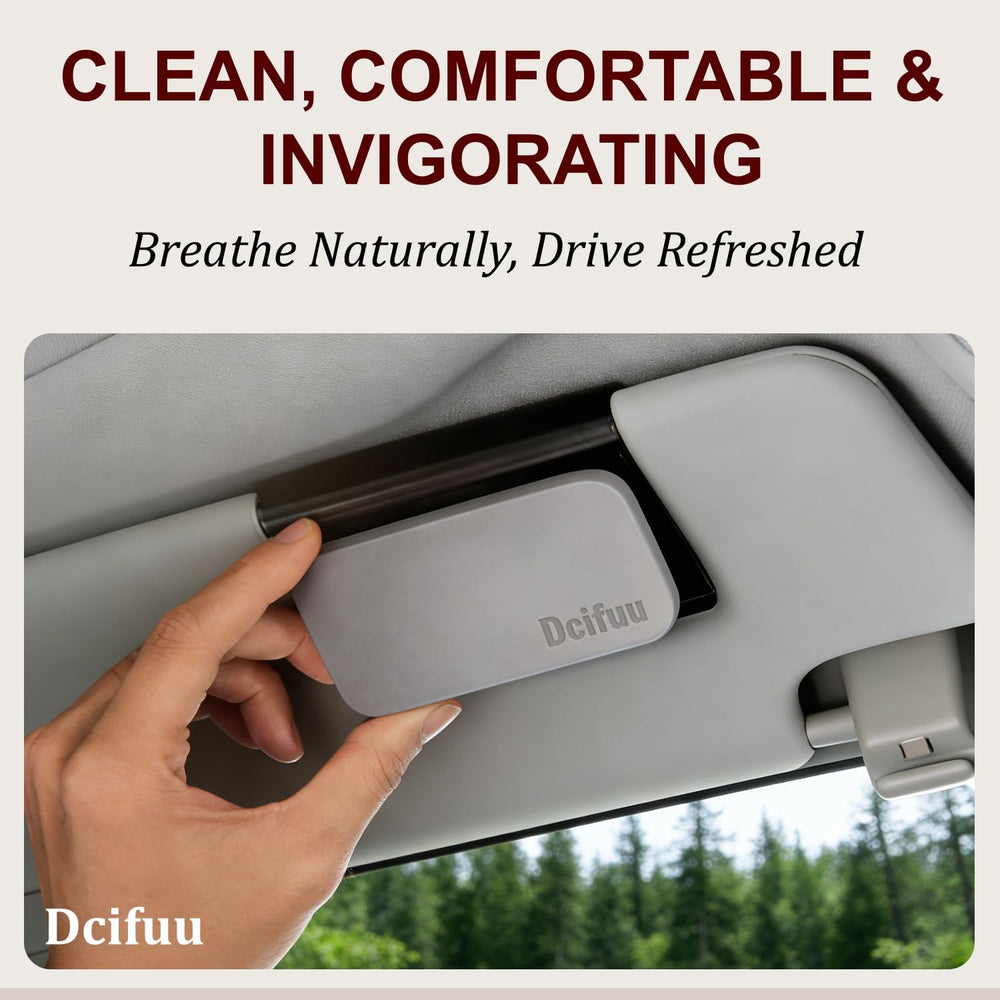 Dcifuu interior with honey peach aroma creates a bright cabin feel