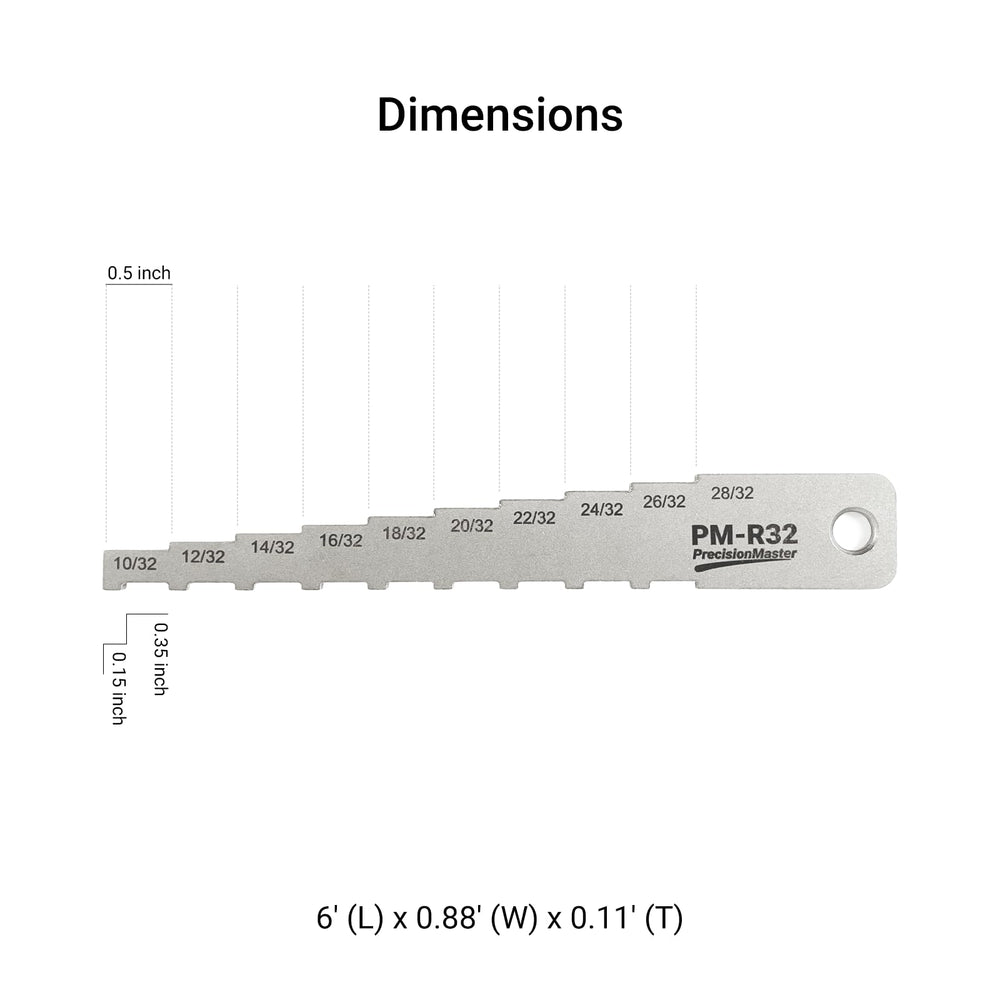 DCOMA stainless steel pocket gauge resists rust for daily garage use.