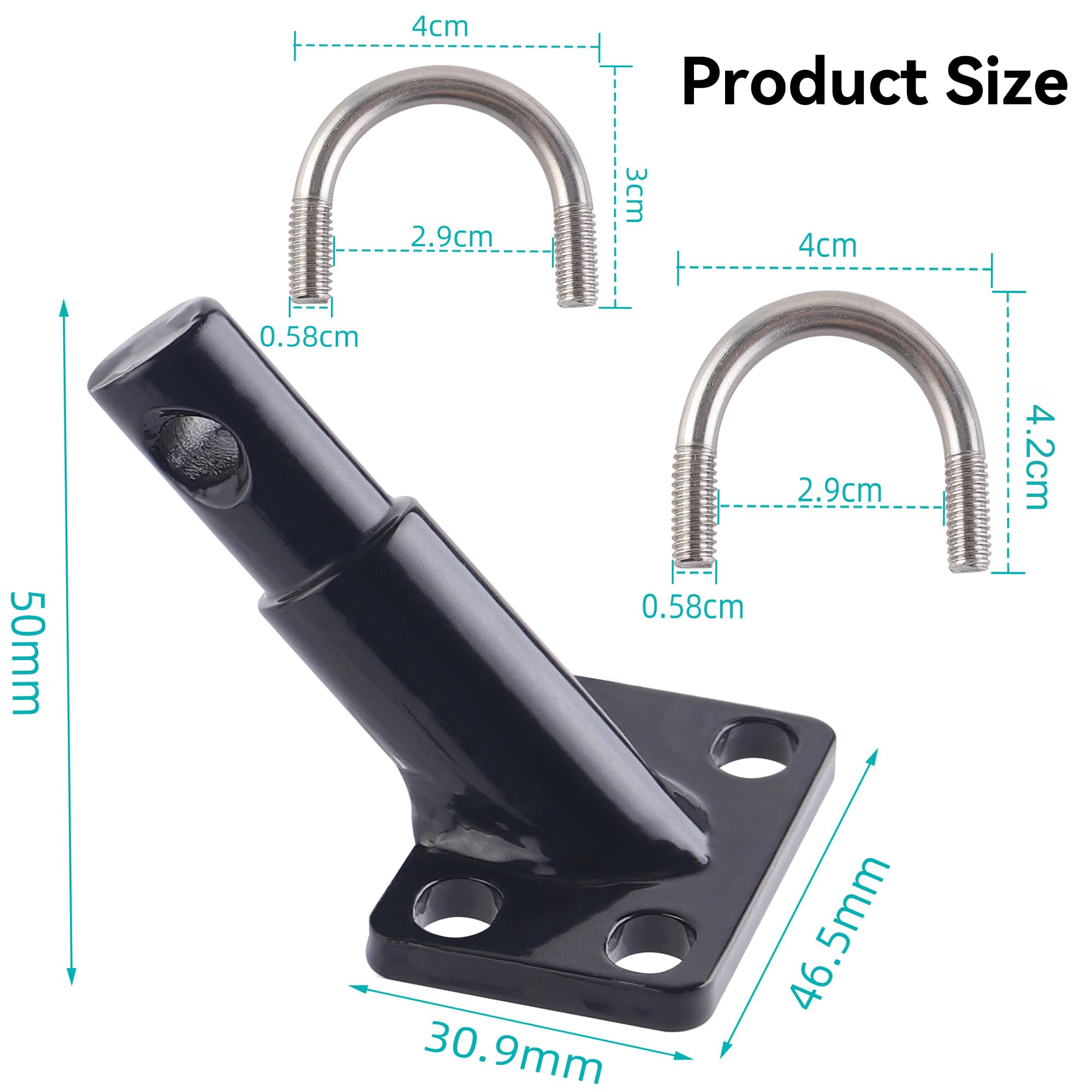 Quick-release pin system shown for fast trailer attachment and detachment