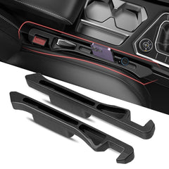 DDTPDE car seat gap filler for the front seat keeps essentials within reach.
