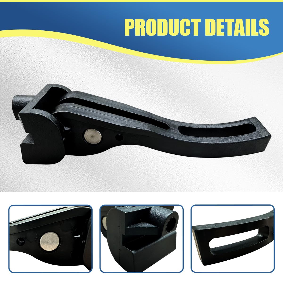 DEAELF ABS metal clamp kit durable, weather-resistant securing force