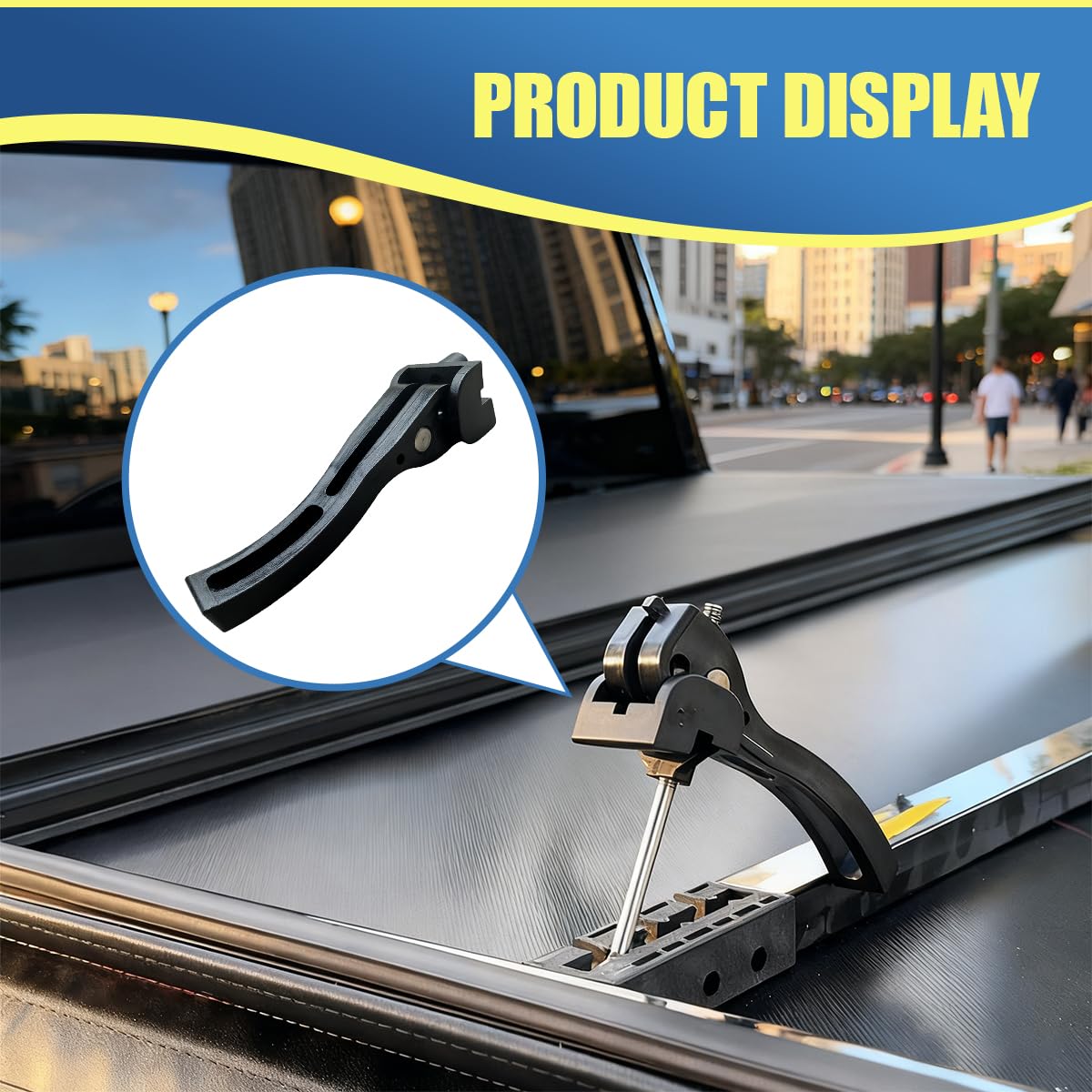 DEAELF black fastening kit adds secure look to the truck