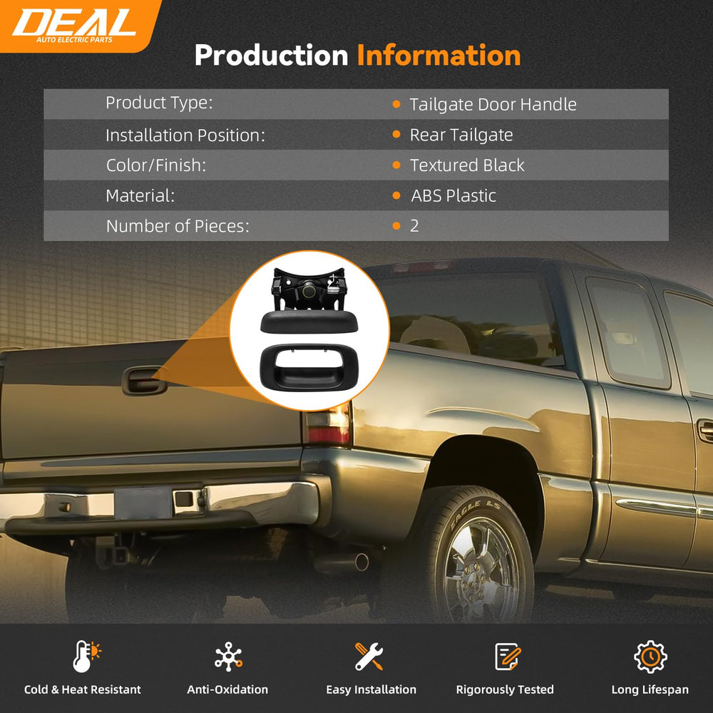 DEAL Auto high-strength ABS material with rugged finish for daily use.
