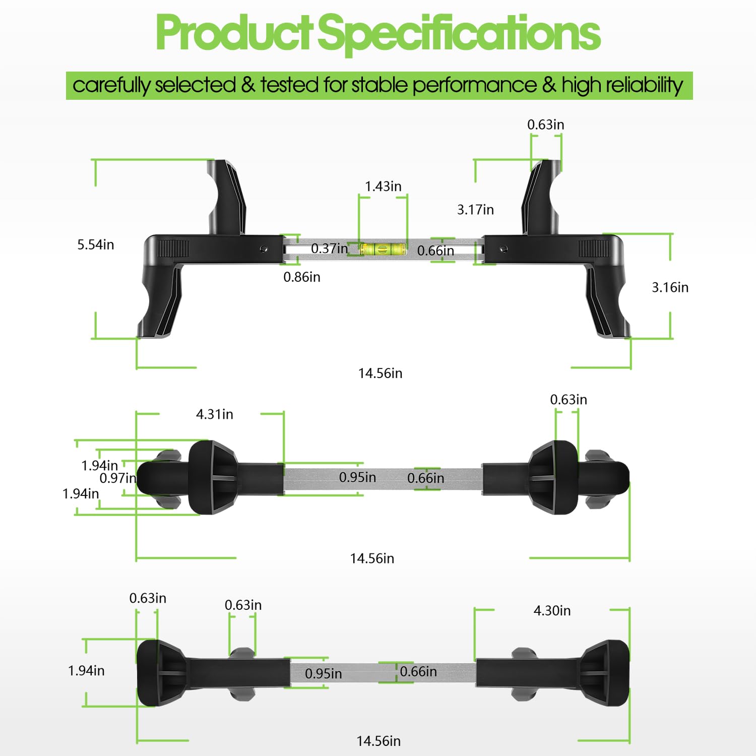 DearChan ATD-3100 wide diameter range adapts to most steering wheels.