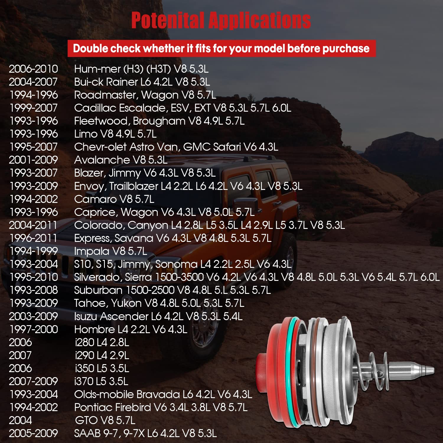 DearChan Corvette servo kit supports GM 700R4 and 4L60E-4L70E compatibility.
