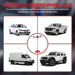 DearChan steering wheel holder side profile highlighting sturdy construction for long-lasting use