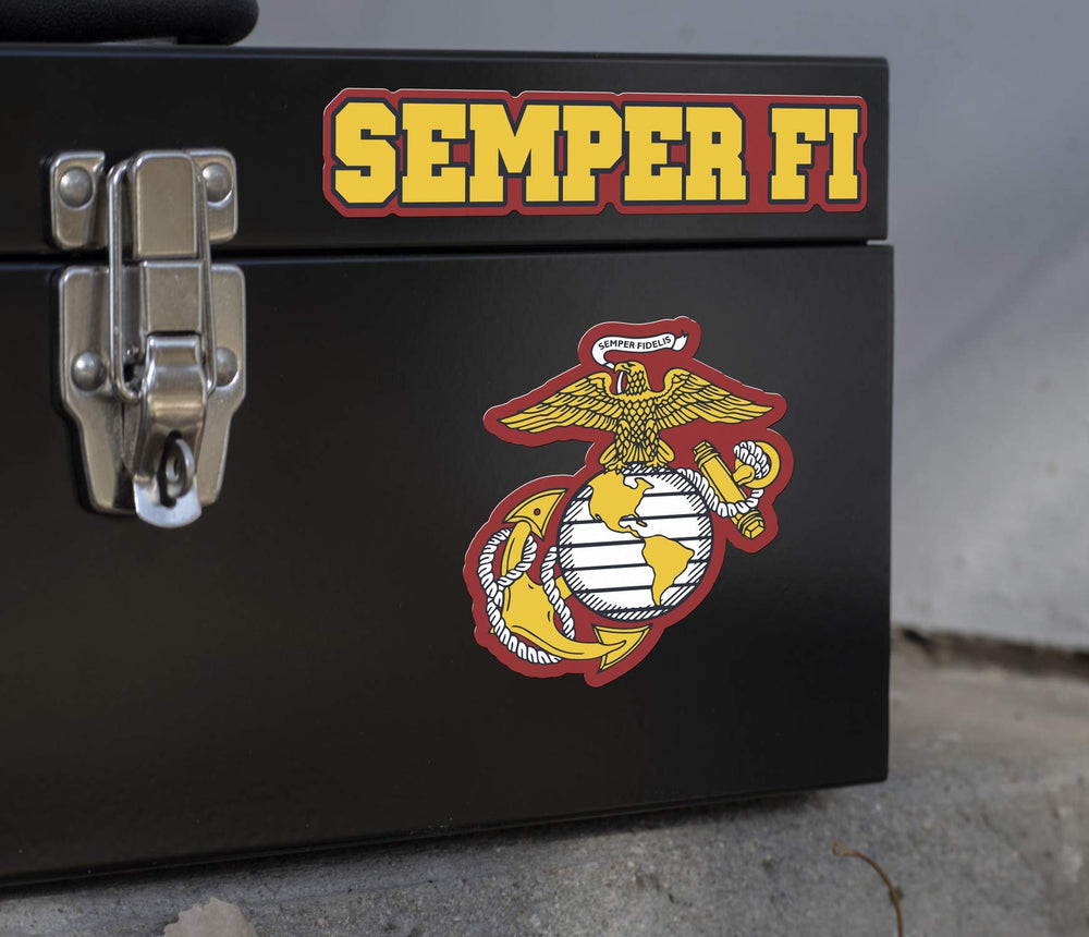 DECALCOMANIA LIFESTYLE DECALS USMC device decal for laptop and tablet