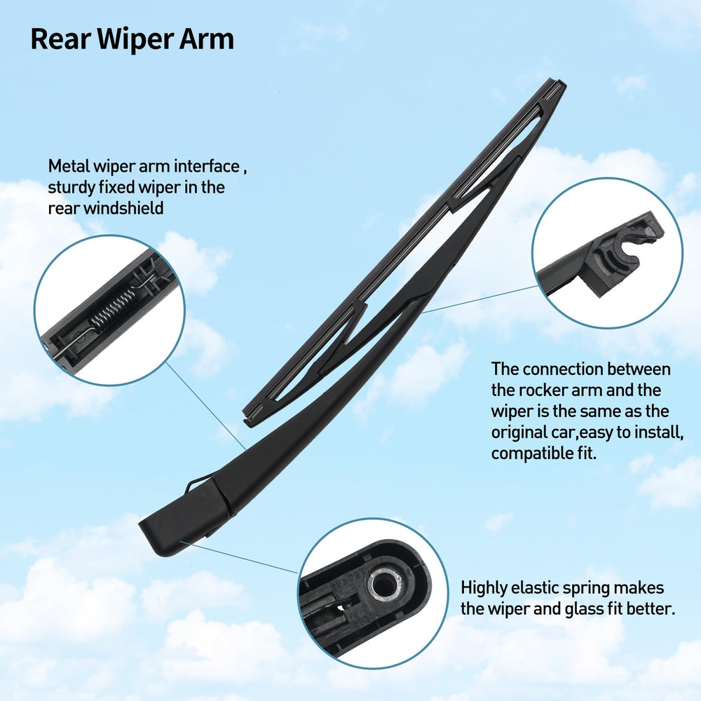 DECARTON packaging includes arm, blade, and cover for complete replacement