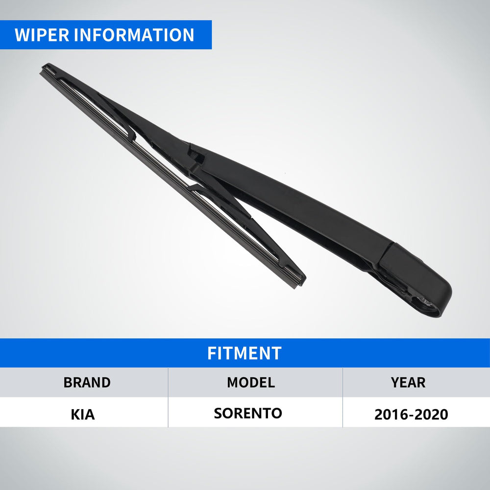 DECARTON Kia Sorento rear wiper arm kit with durable construction for seasonal reliability.