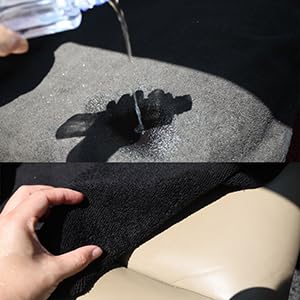 DECKALY 3-layer waterproof material locks in comfort while protecting seats.
