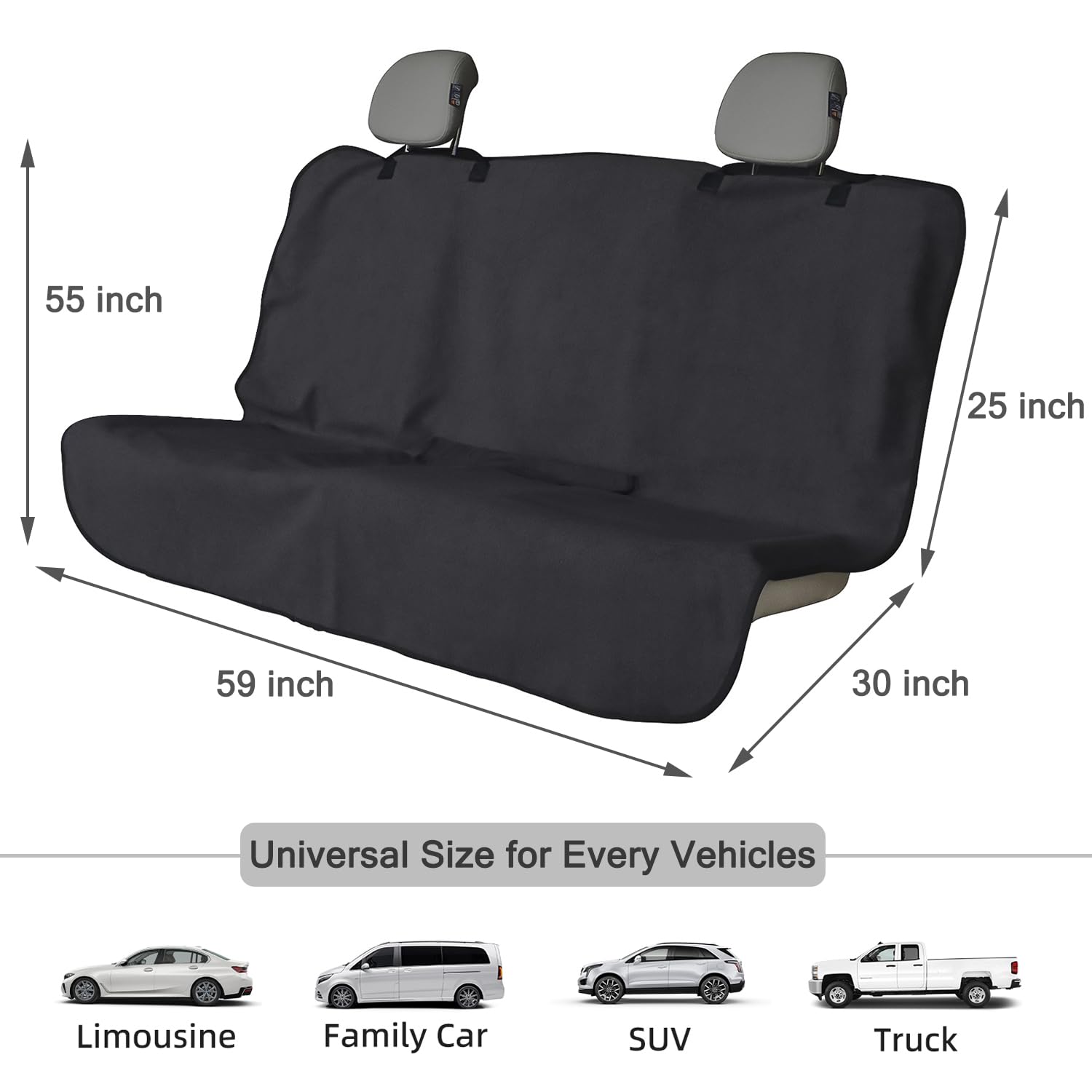 DECKALY machine-washable seat protector for fast cleanup.