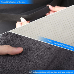 DECKALY seat cover anti-slip back keeps the cover in place during drive.