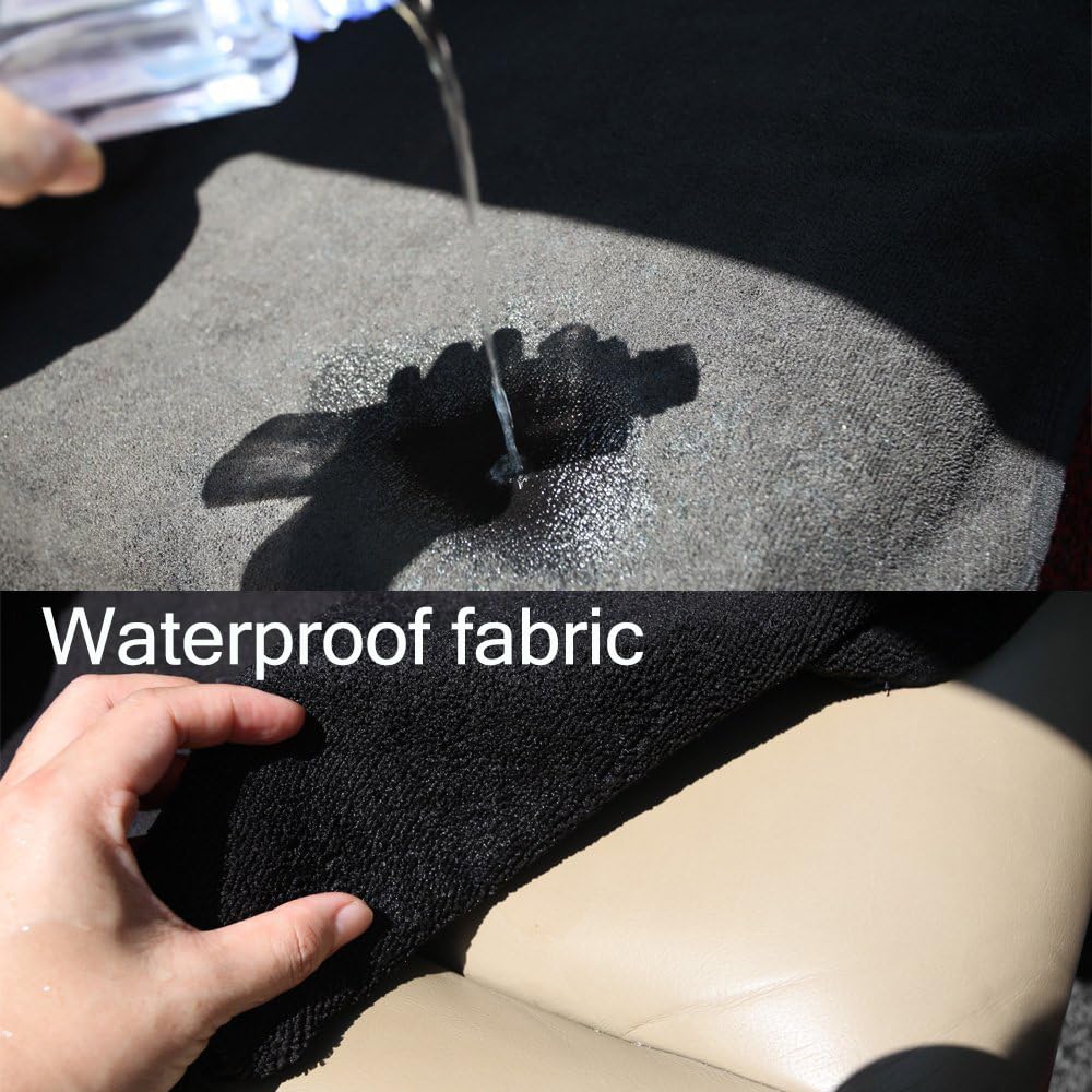 DECKALY towel seat cover offers soft touch and anti-slip grip.
