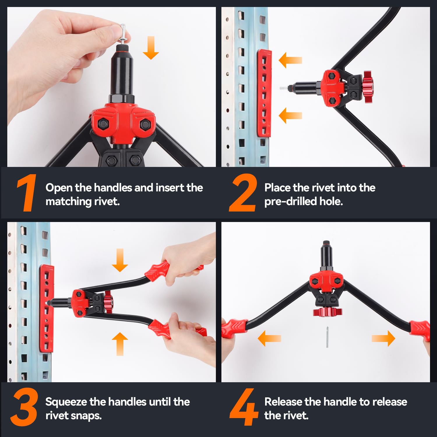 Decwls 3-in-1 rivet nut tool built for durability and longevity.