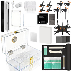 DEDC card cleaning kit with heat pen for gentle surface restoration.