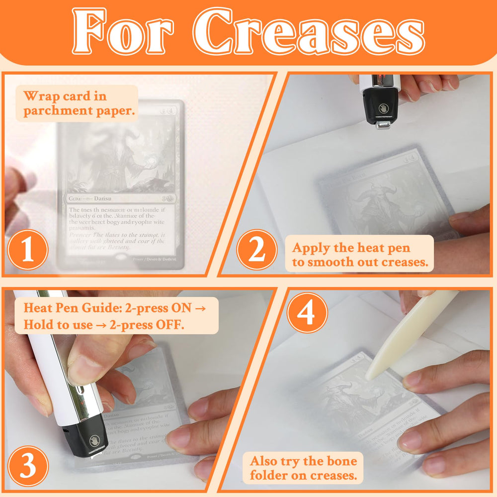 DEDC Card Cleaning Kit humidifier enables controlled moisture for softening.