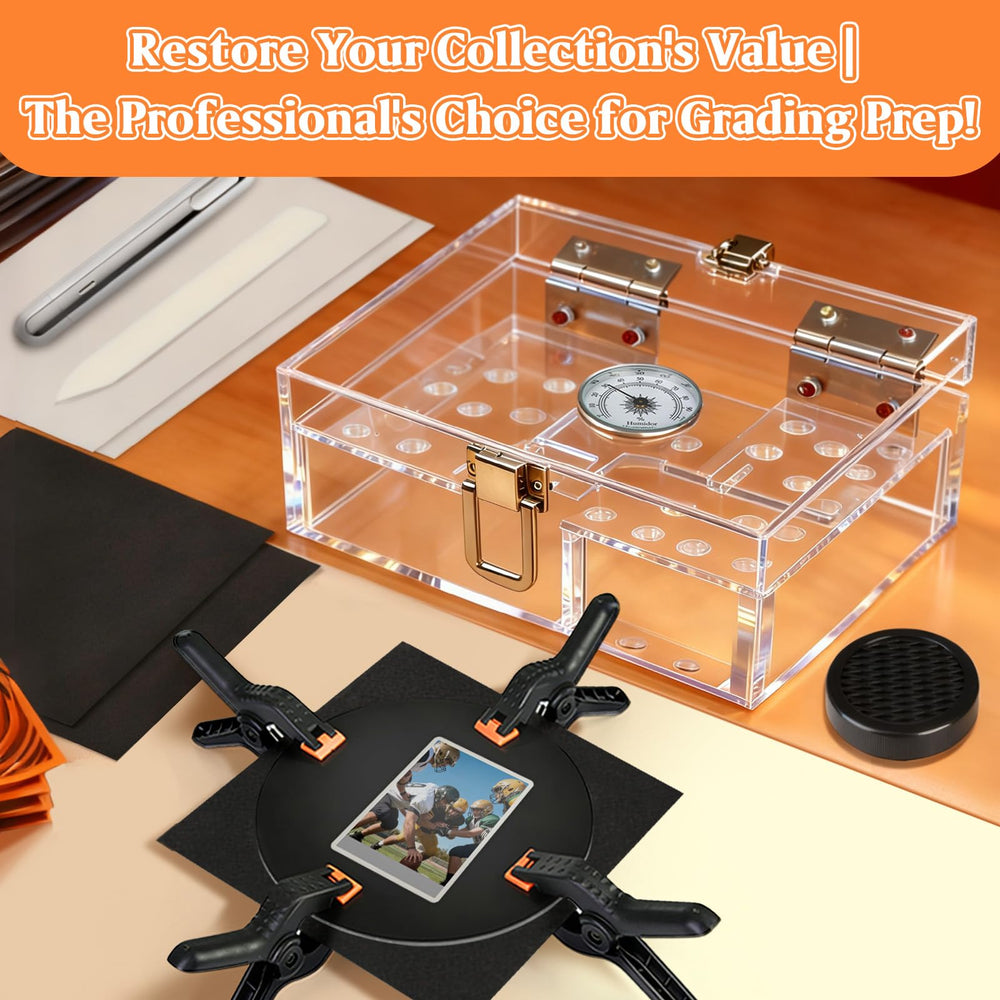 DEDC Card Cleaning Kit complete restoration setup for hobbyists and collectors.