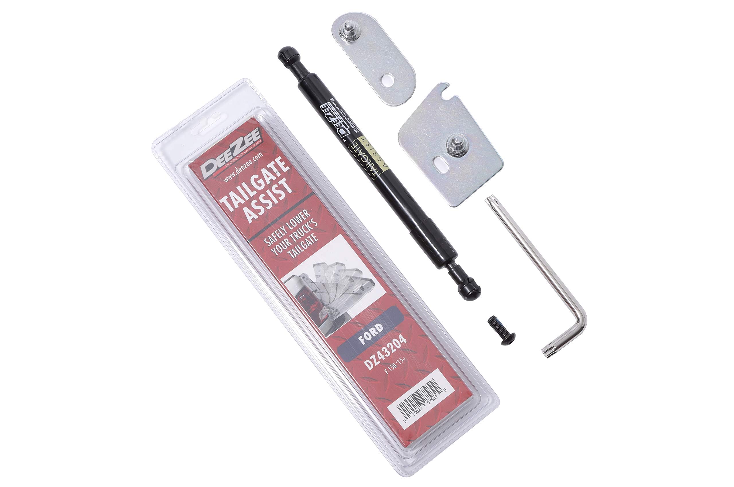 DEE ZEE DZ43204 tailgate assist close-up shows durable construction for smooth drops