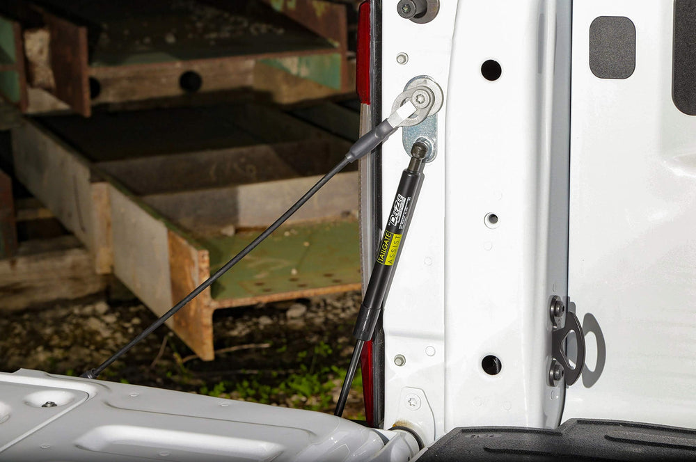 DZ43204 tailgate drop on Ford F-150 with controlled lowering