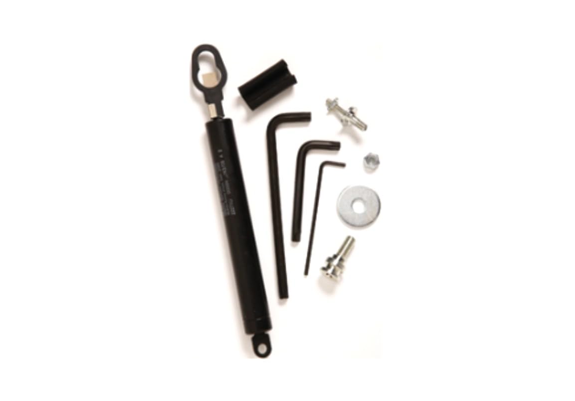 DEE ZEE DZ43300 tailgate assist on RAM 1500 installation for smooth lowering