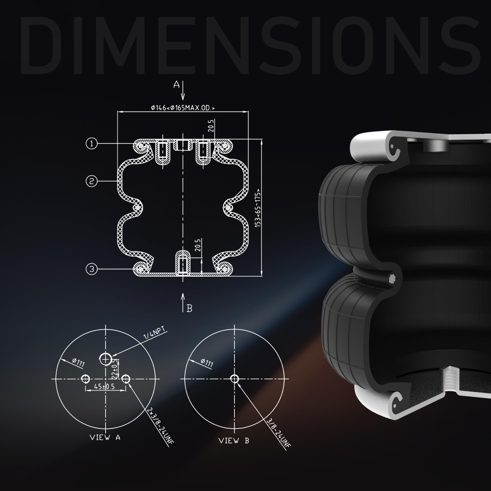 DEEAGLE 57275 air-pressure-setting highlights adjustable 5 to 100 psi for tailored balance.