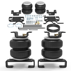 DEEAGLE 57275 rear air bags suspension kit for pickup trucks improves weight distribution for stable towing.