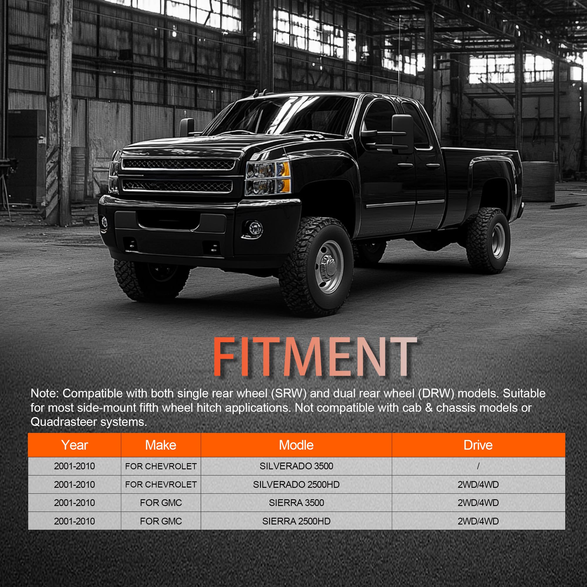 DEEAGLE 57275 side-view helps visualize mounting for balanced ride under heavy loads.