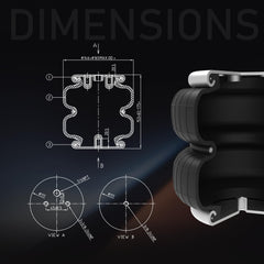 DEEAGLE adjustable air pressure enables precise ride balance for diverse loads.