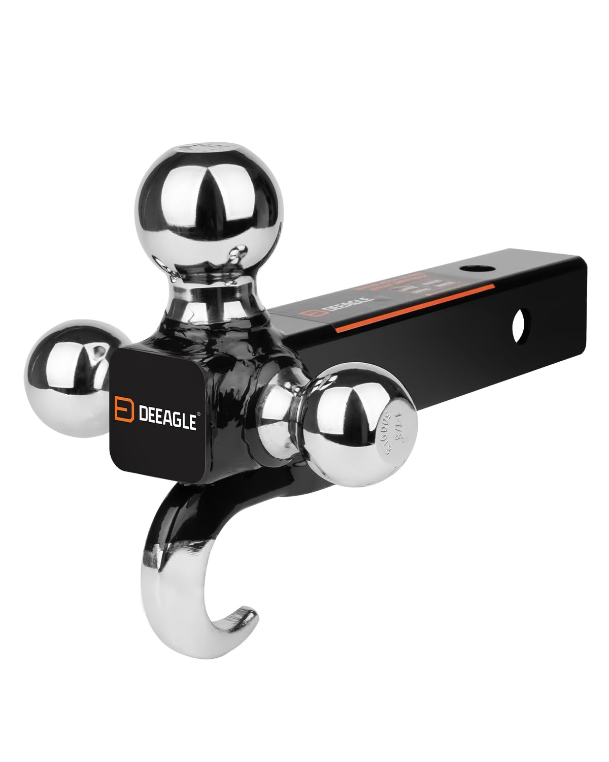 DEEAGLE anti-rattle setup reduces movement for smoother towing.