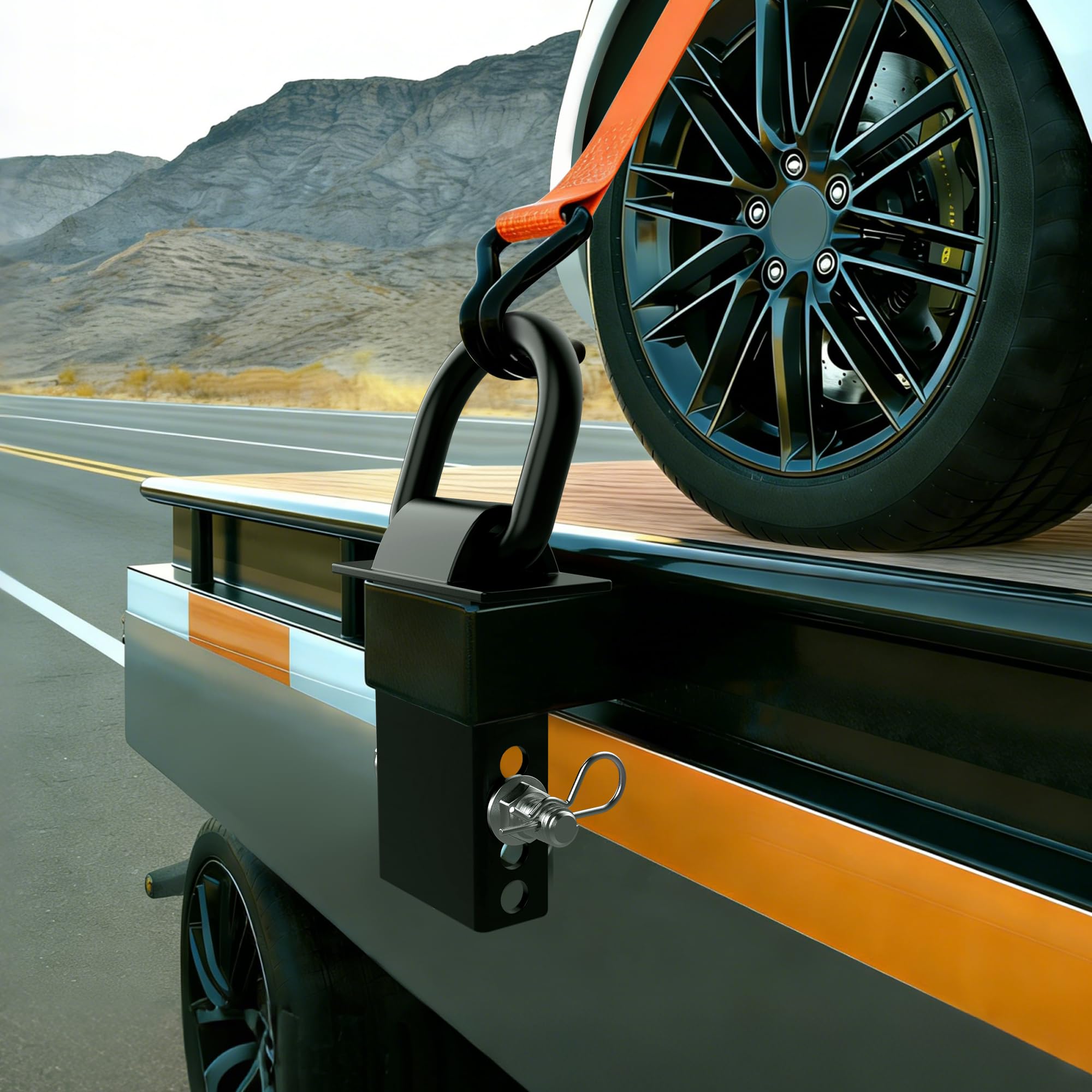 DEEAGLE D rings secure cargo on rough roads for confident transport.