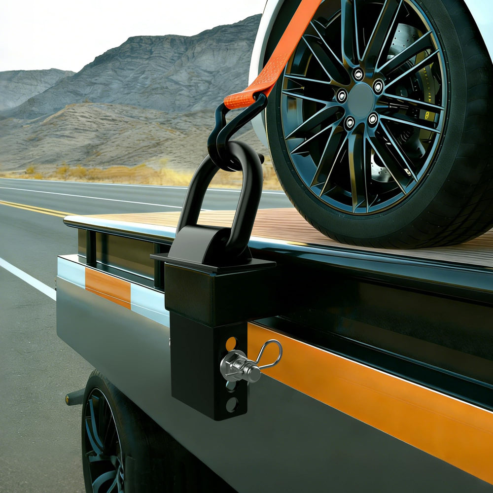 DEEAGLE D rings secure cargo on rough roads for confident transport.