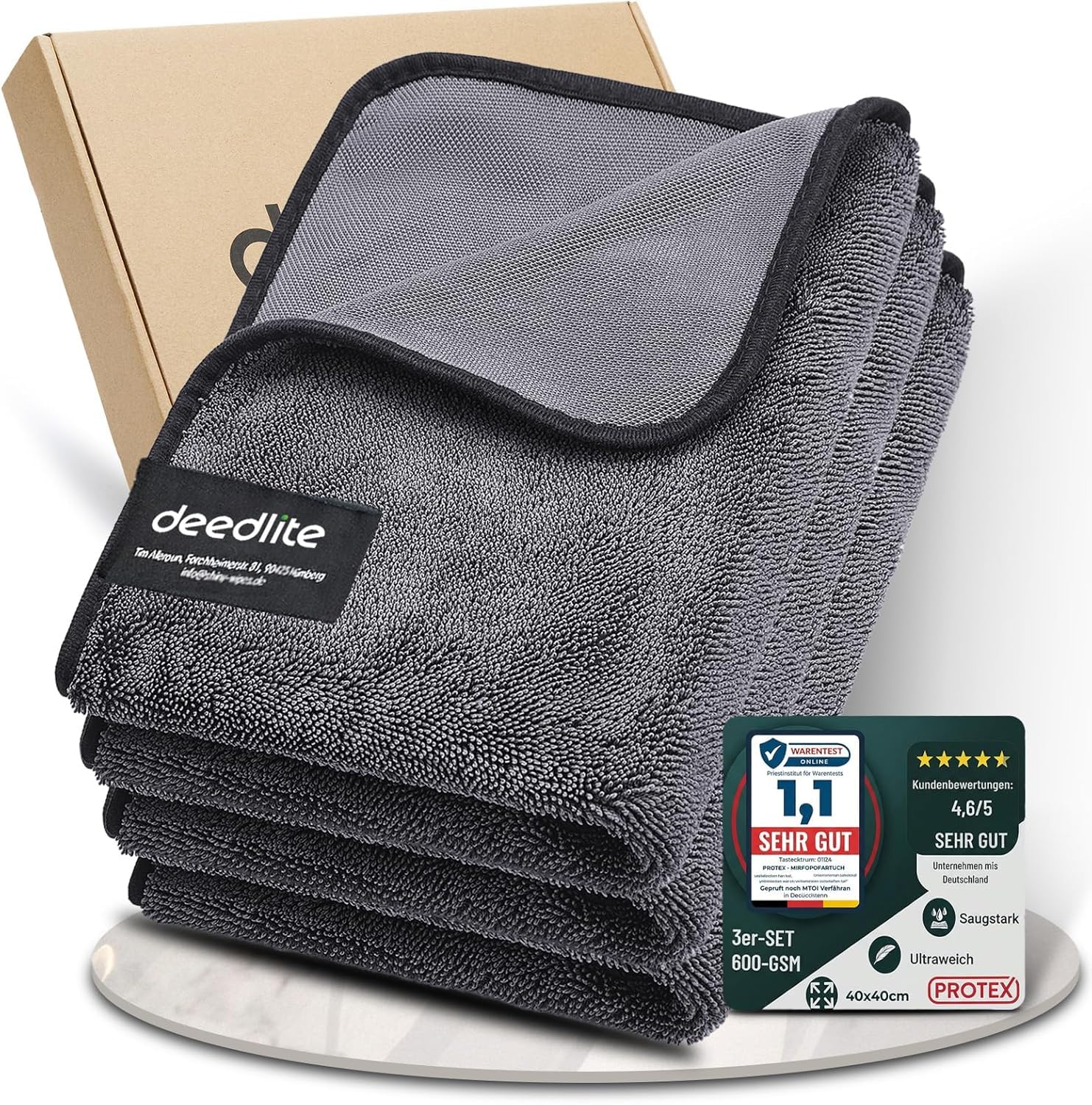Deedlite bath wipes cleaning cloths for streak-free bathroom cleaning.
