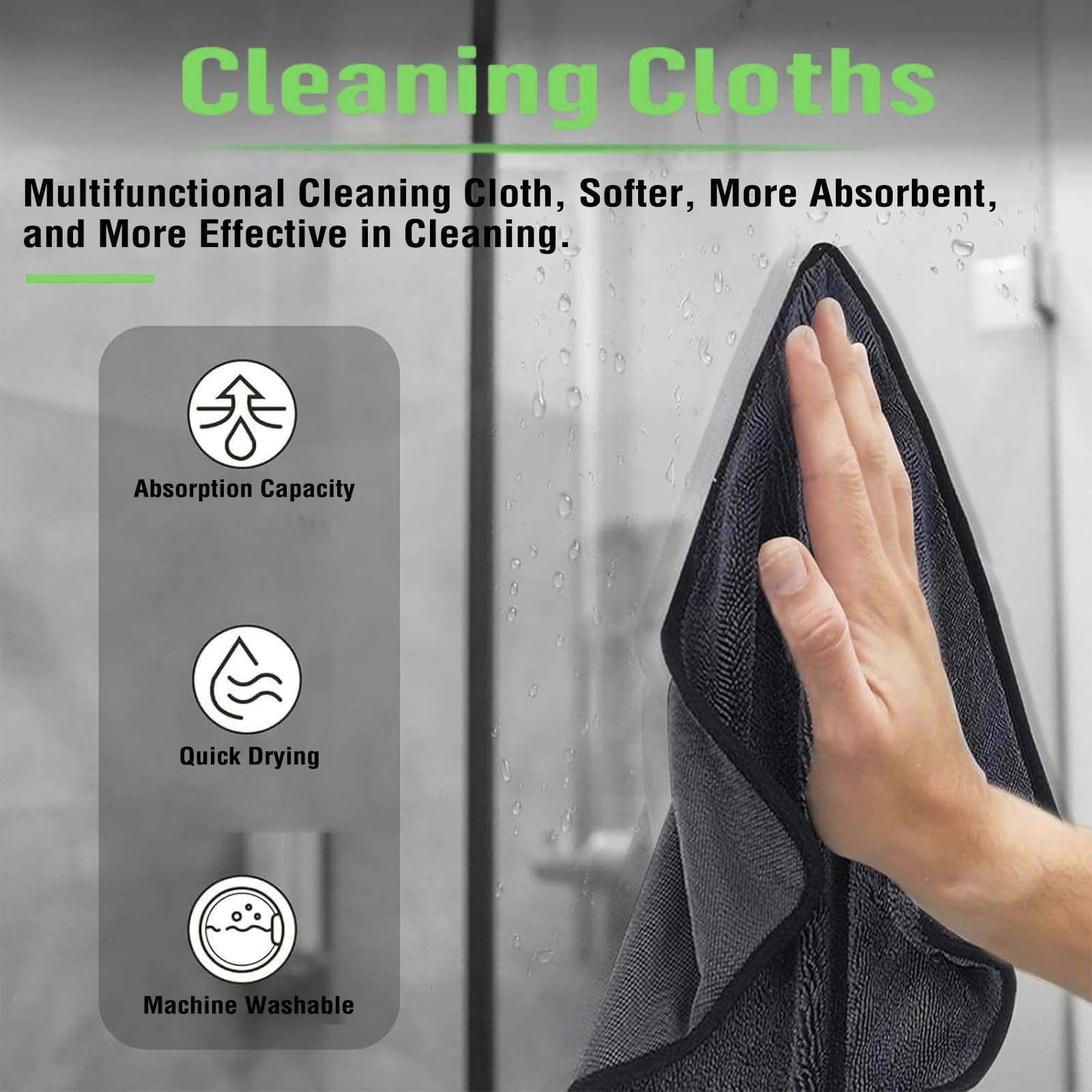 Deedlite twisted-loop microfiber detail showing plush, absorbent fibers.