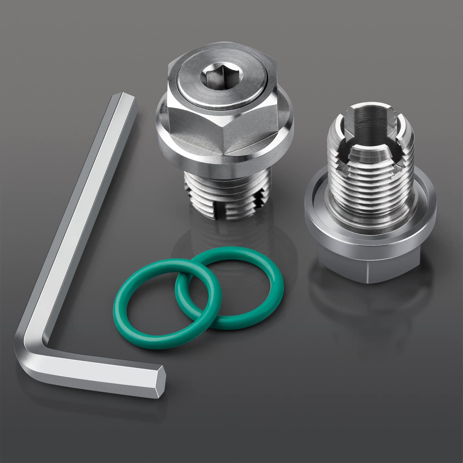 DEEFILL fluorine O-ring set boosts leak resistance.