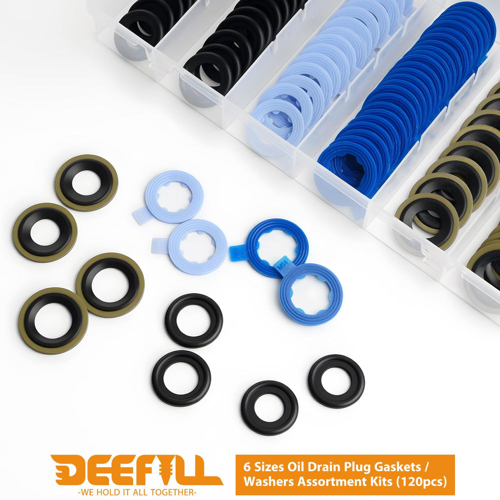 DEEFILL nylon gasket 24x14mm for M14, durable