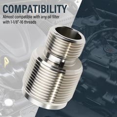 DEEFILL precision machined threads provide a snug, leak-free fit.