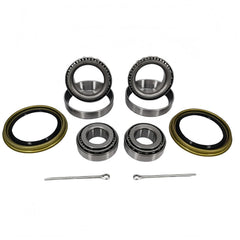 DEEG front wheel bearing kit packaging showing complete contents for easy replacement.