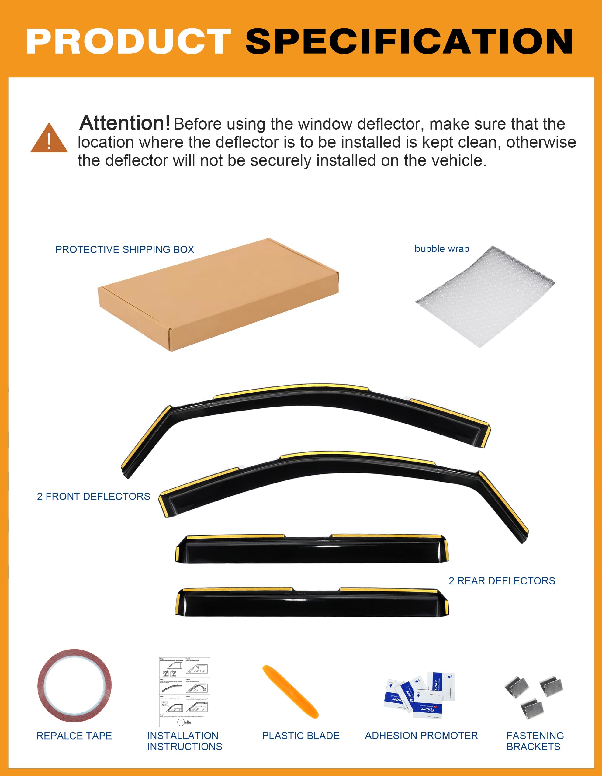 Cabin airflow is enhanced while keeping debris and weather out.