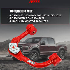 DEEKE 4X4 ACCESSORIES lift front upper control arm right, improved alignment and stability for lifted trucks