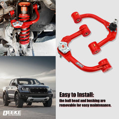 DEEKE 4X4 ACCESSORIES tubular alloy steel arms, delivering strength for lifted trucks