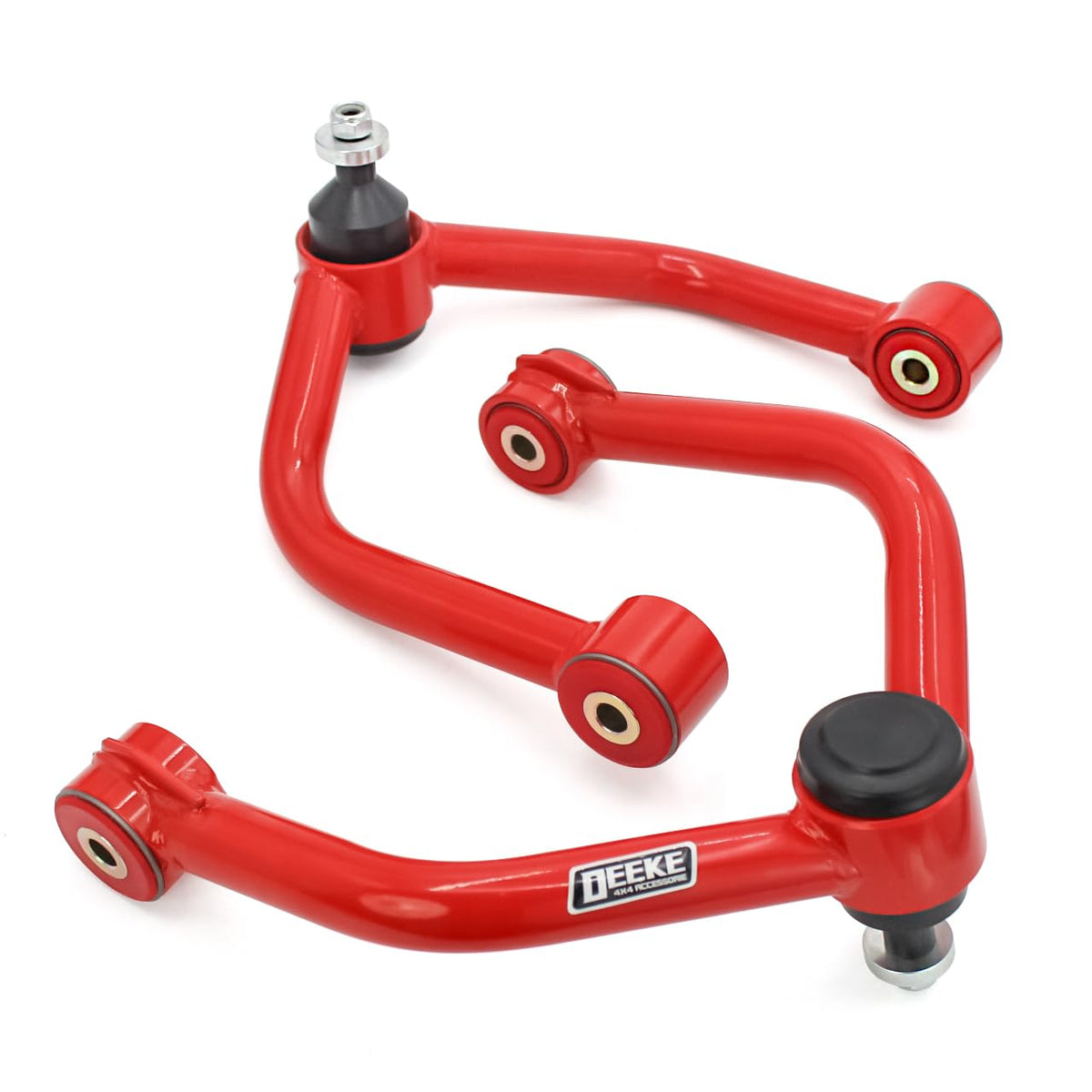 DEEKE 4X4 front upper control arm left with ball joint for Nissan Titan and Armada enhances steering stability.