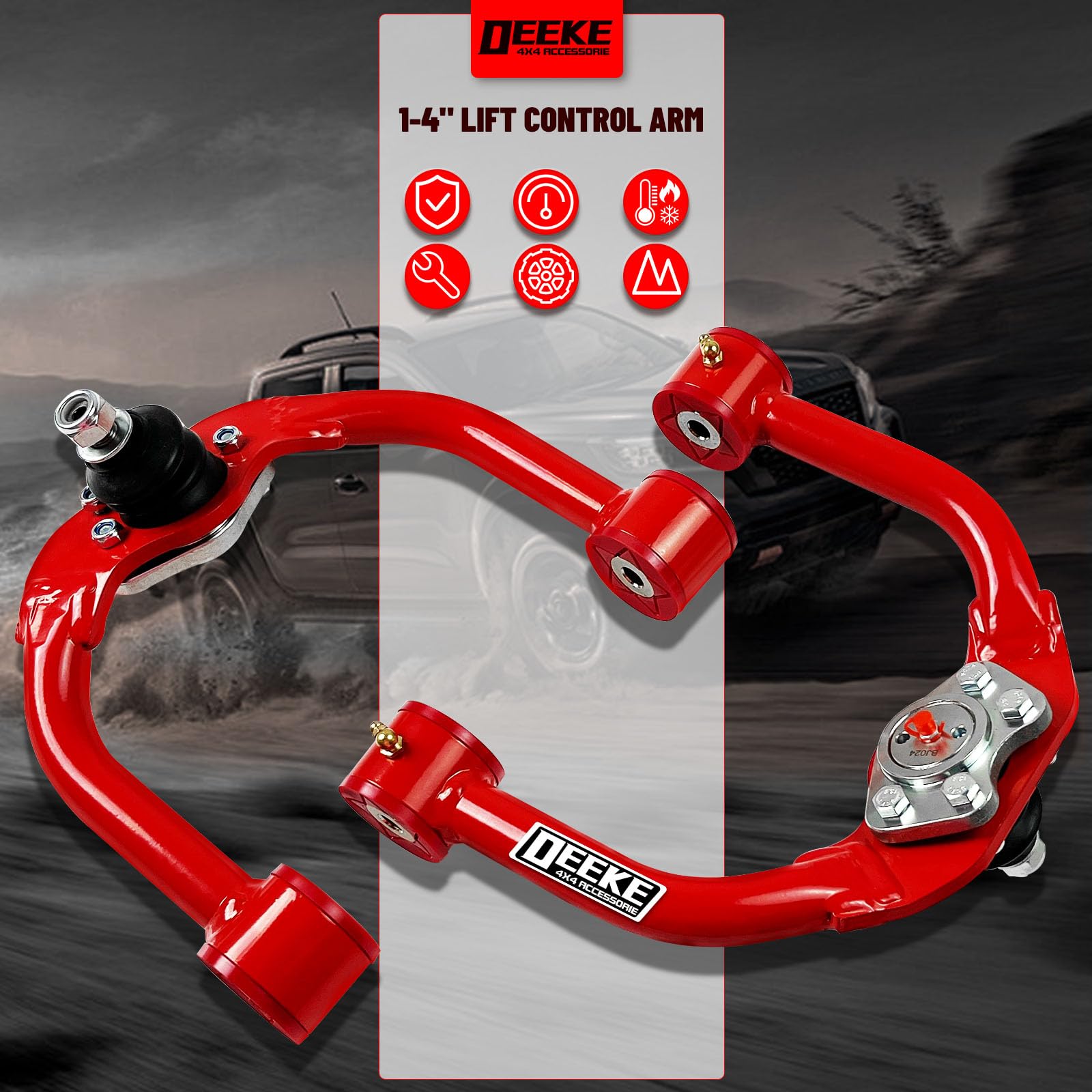 DEEKE 4X4 off-road durability test demonstrates rugged reliability in challenging terrain.