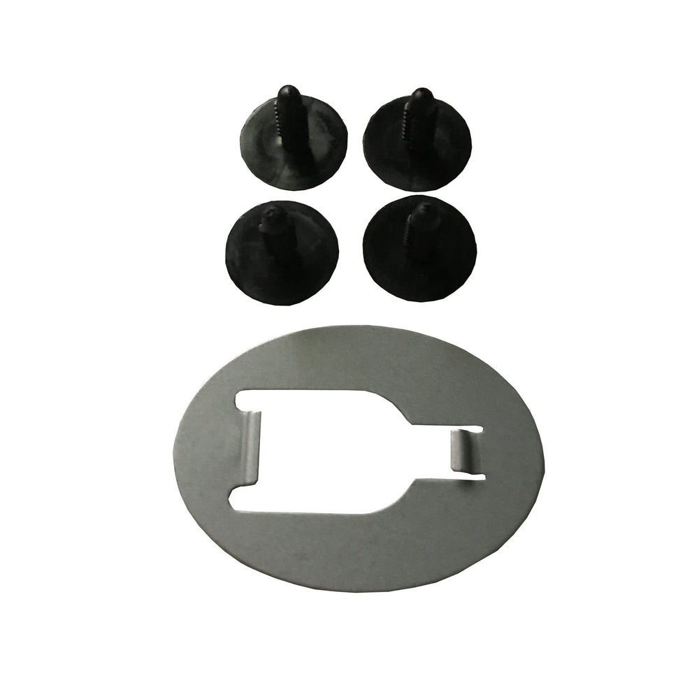 Deeoruy inner fender push pins closeup highlighting easy installation