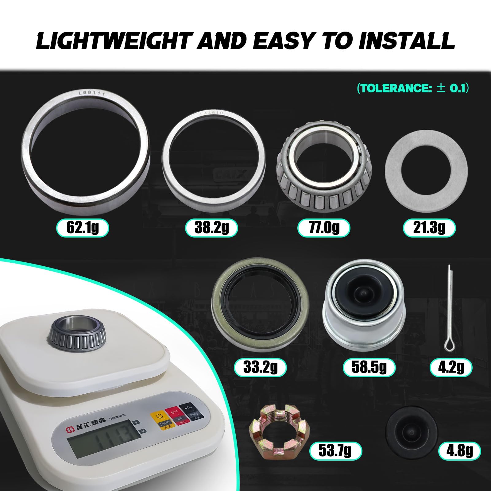 DEEPDREAM rubber plugs, seal when assembling for extra protection.