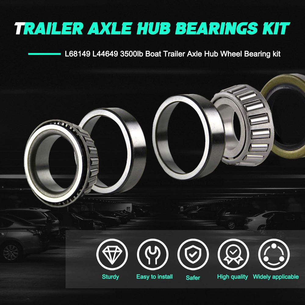 DEEPDREAM spindle nuts and washers, ensures correct axle fit.